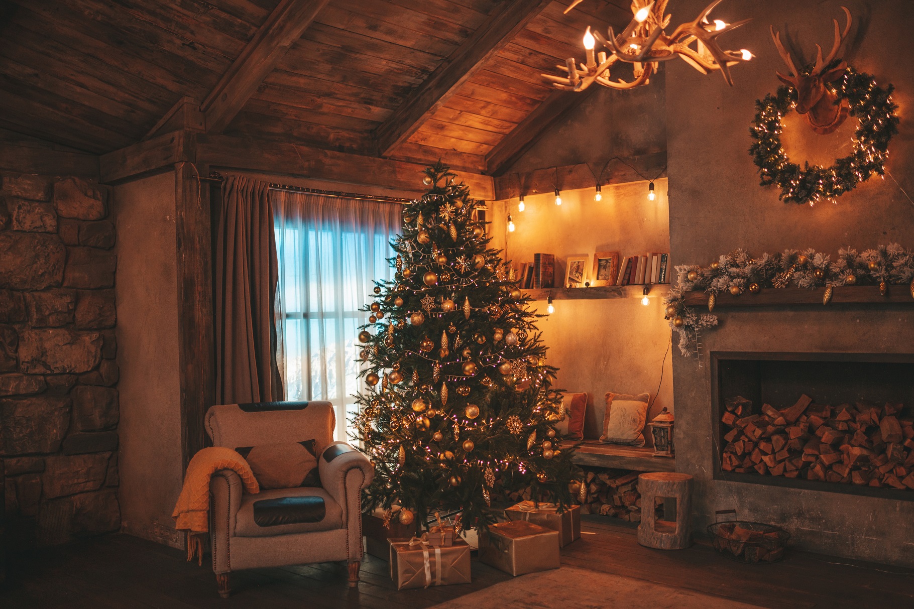 casa rural grande para navidad